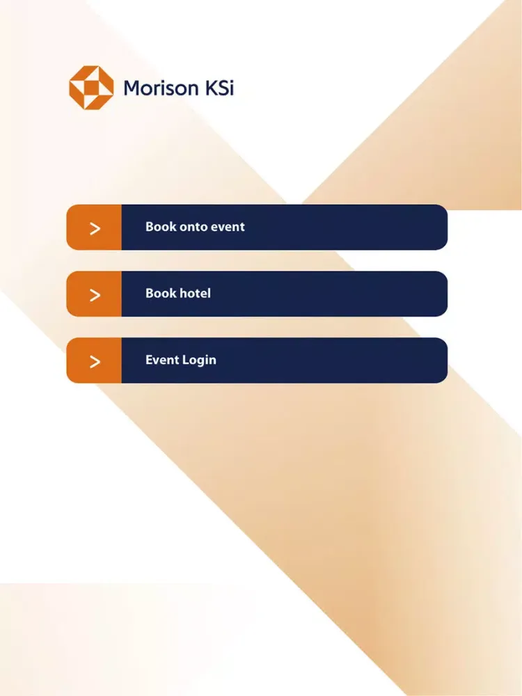 Morison KSi Events iPad  스크린샷