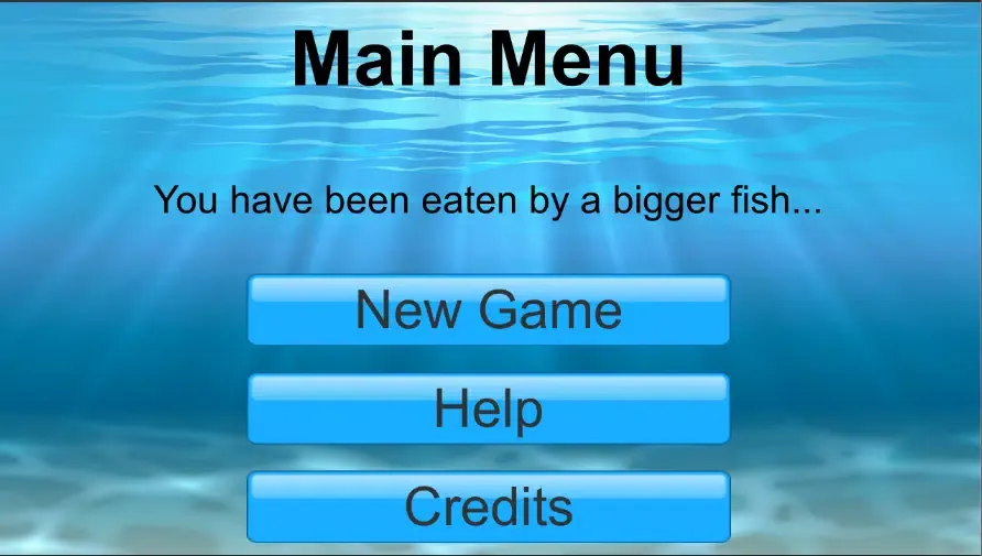 Tangkapan layar Hungry Fishes - Fun time in th