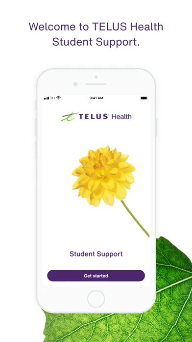 TELUS Health Student Support Screenshots