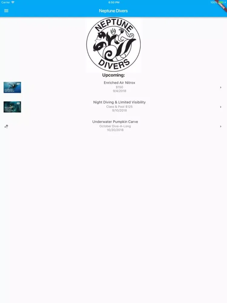صور Neptune Divers iPad 