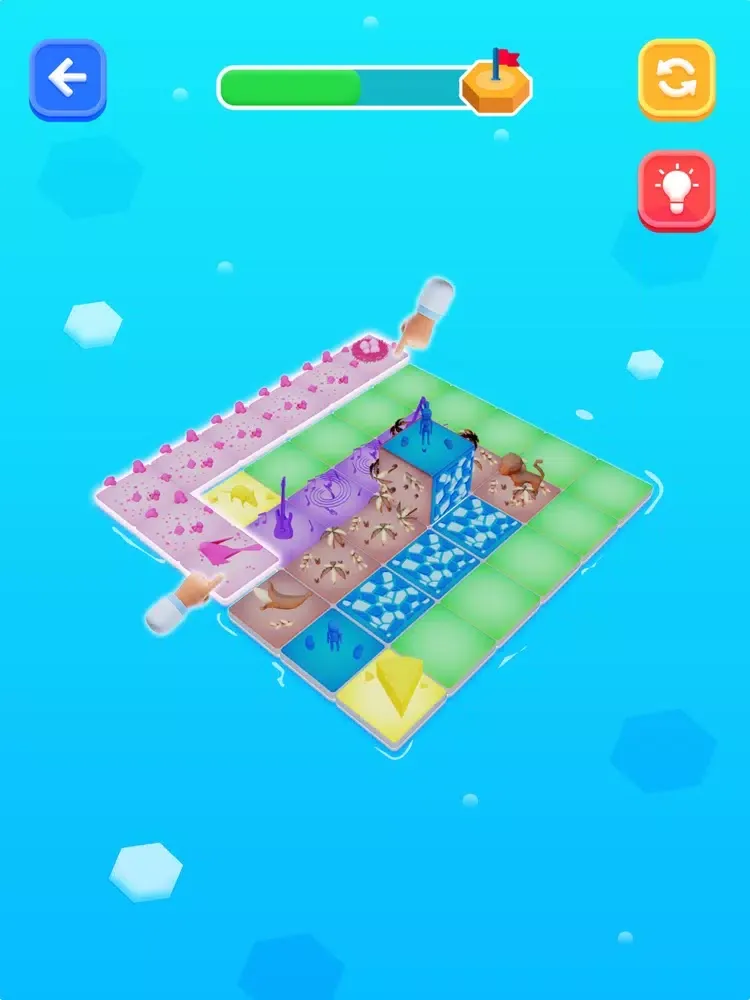 Tangkapan layar Match Color 3D : Puzzle Game iPad 