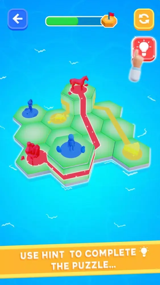 Tangkapan layar Match Color 3D : Puzzle Game