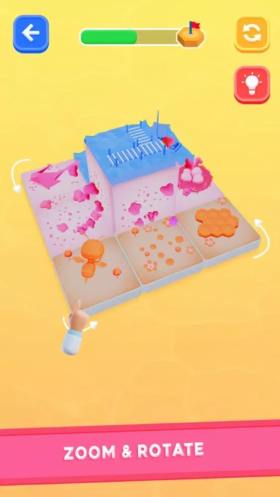 Tangkapan layar Match Color 3D : Puzzle Game