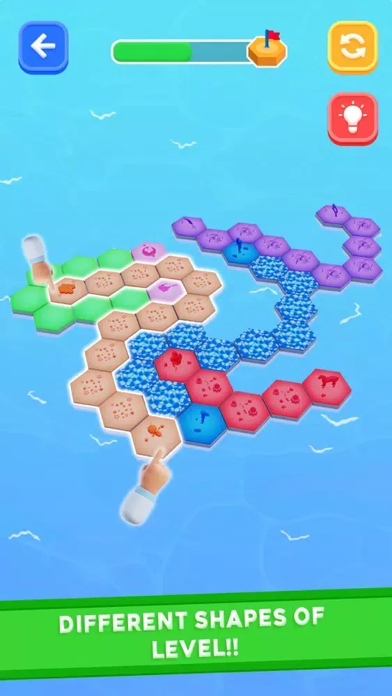 Tangkapan layar Match Color 3D : Puzzle Game