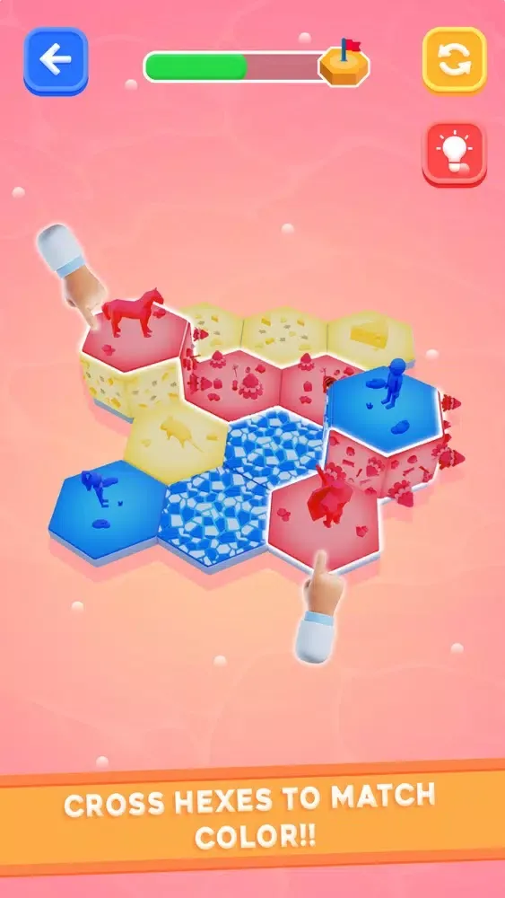 Tangkapan layar Match Color 3D : Puzzle Game