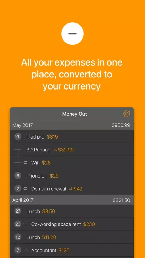 Captures d'écran de Money Out