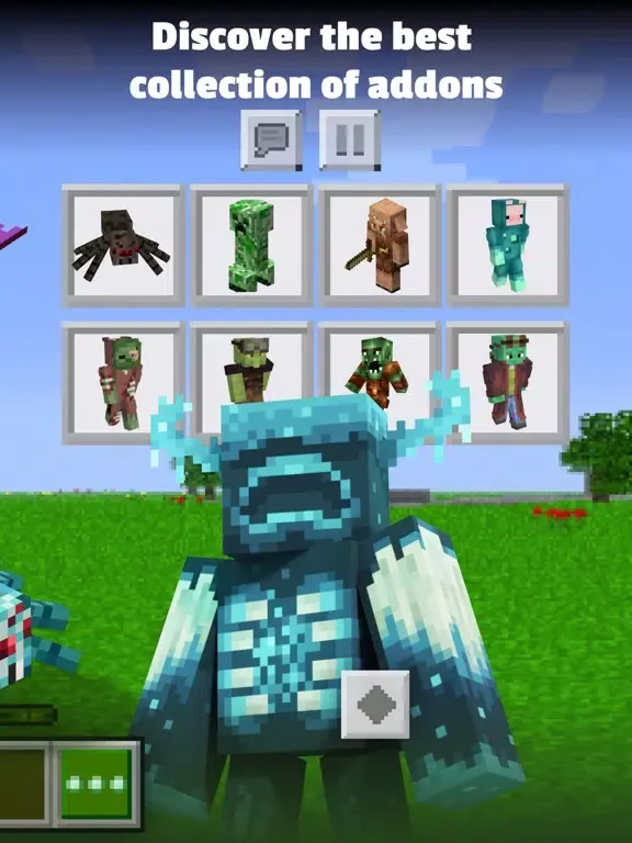 Morph Mods Skins for Minecraft iPad 應用截圖