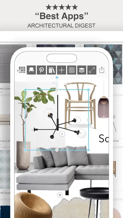 Morpholio Board - Moodboard Screenshots
