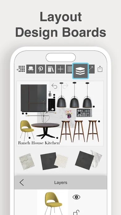 Morpholio Board - Moodboard Screenshots