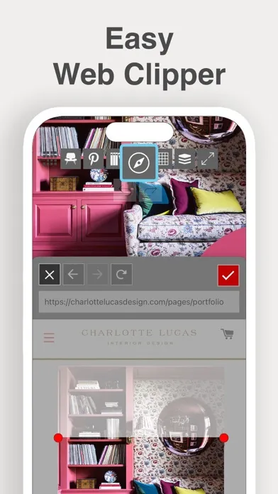 Morpholio Board - Moodboard Screenshots