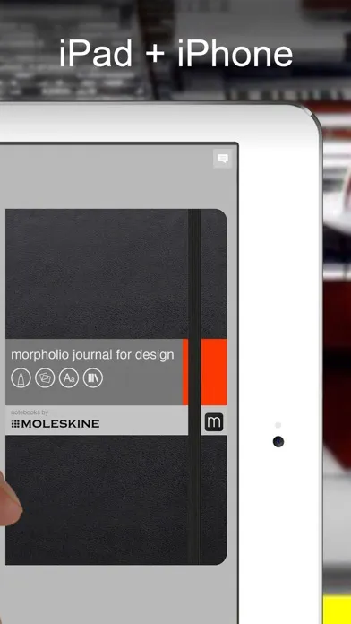 Tangkapan layar Morpholio Journal – Sketchbook