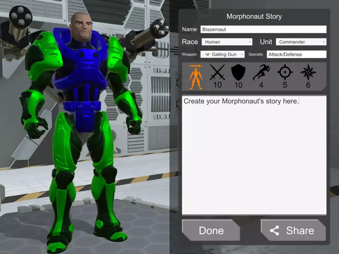 Zrzuty ekranu Morphonauts Morpho Lab iPad 