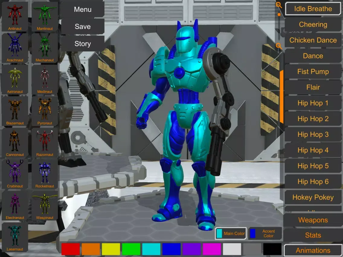 Zrzuty ekranu Morphonauts Morpho Lab iPad 