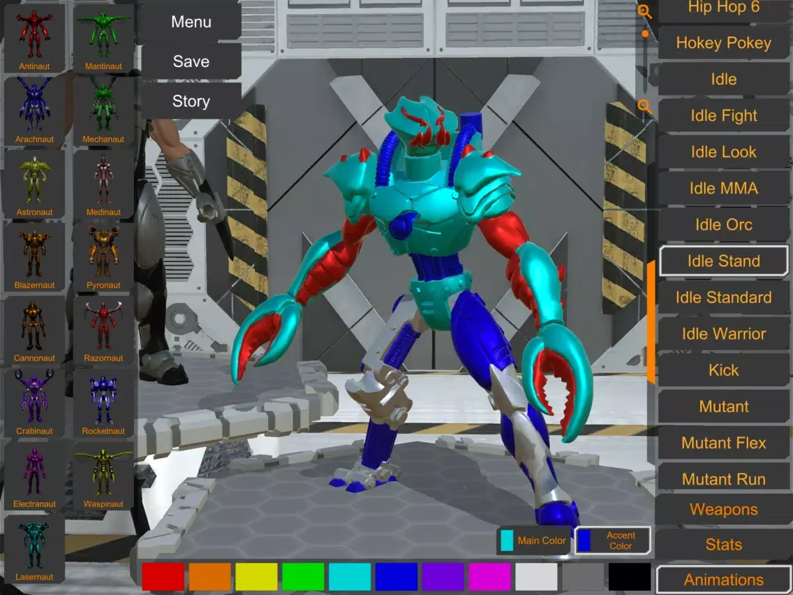 Zrzuty ekranu Morphonauts Morpho Lab iPad 