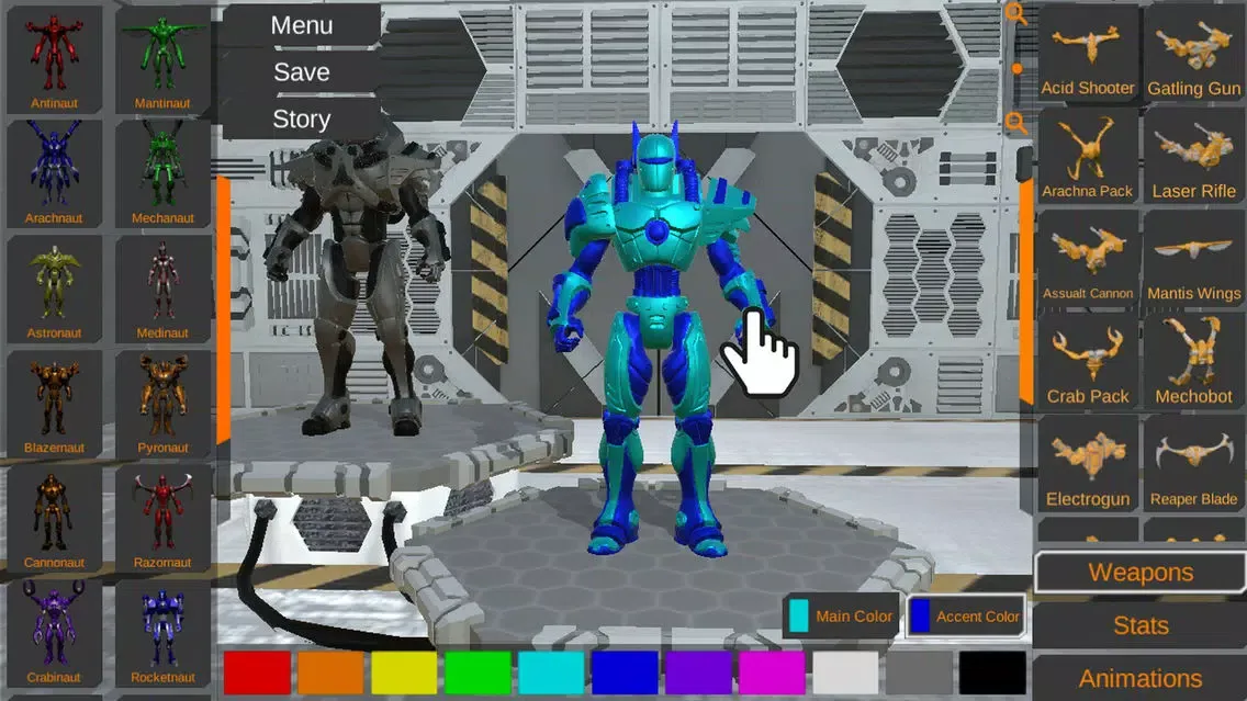 Zrzuty ekranu Morphonauts Morpho Lab