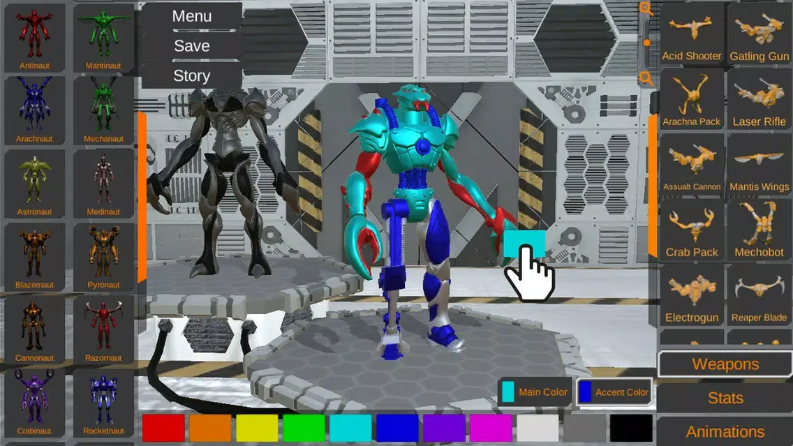 Zrzuty ekranu Morphonauts Morpho Lab