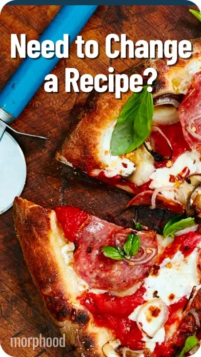 Capturas de tela do morphood: Personalize Recipes
