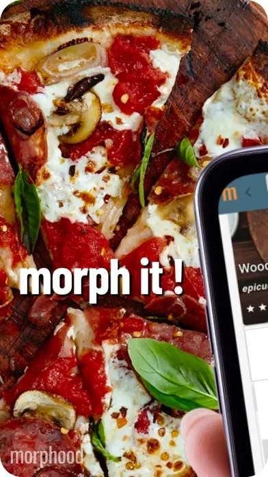 Capturas de tela do morphood: Personalize Recipes