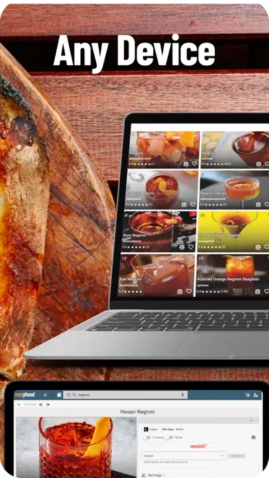 Capturas de tela do morphood: Personalize Recipes