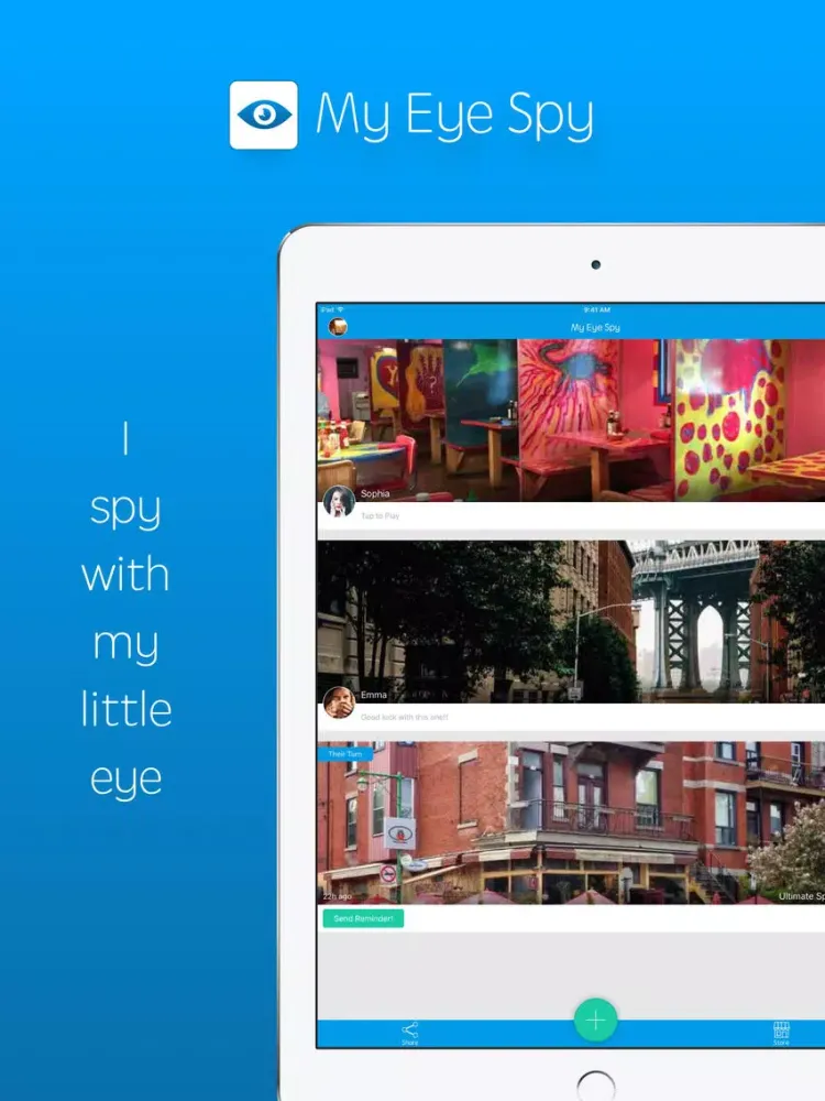 My Eye Spy - Play I spy with my little eye with friends on the go! iPad Screenshots