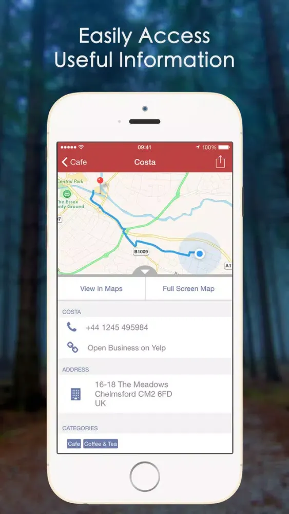 ภาพหน้าจอของ Where To Next? - Find Restaurants, Bars and Businesses around you!