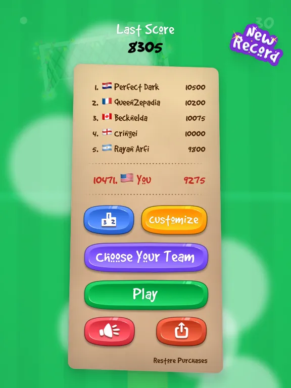 Screenshot di Pinheads Football Frenzy iPad 