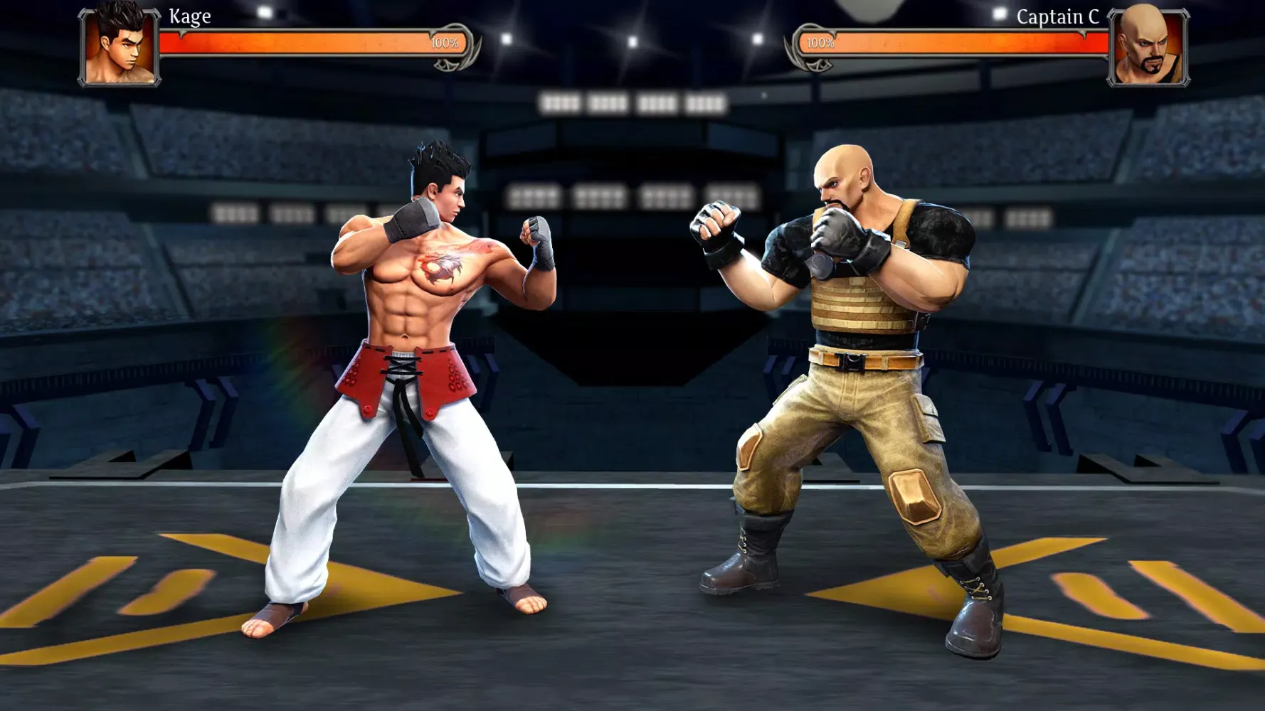 Capturas de tela do Legend Fighter