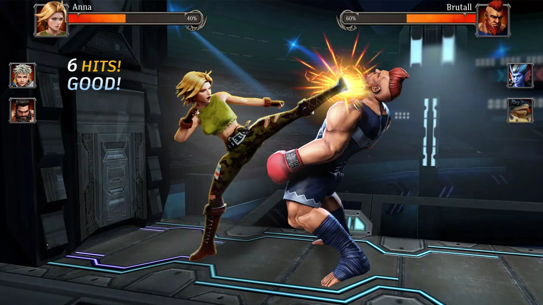 Capturas de tela do Legend Fighter
