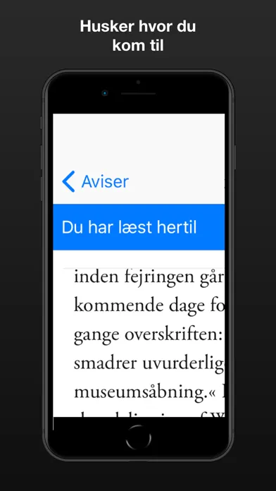 Danske nyheder - aviser Screenshots