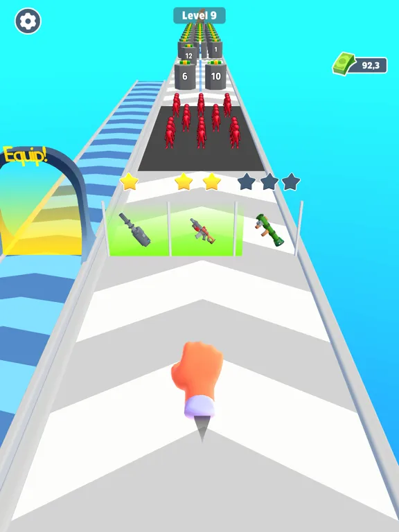 Bullet Attack Run iPad  سکرین شاٹس