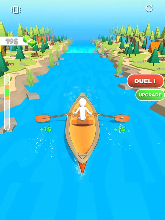 Captures d'écran de Canoe Rafting 3D iPad 