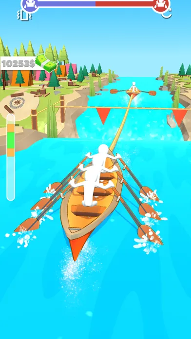 Captures d'écran de Canoe Rafting 3D