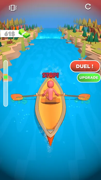 Captures d'écran de Canoe Rafting 3D