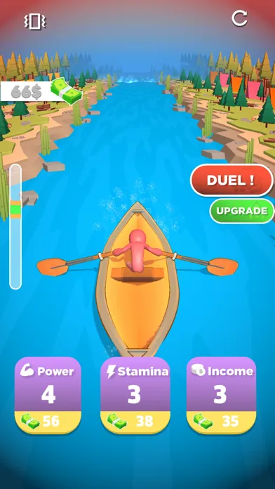 Captures d'écran de Canoe Rafting 3D