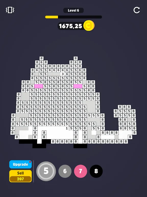 ภาพหน้าจอของ Pixel Painting 3D iPad 