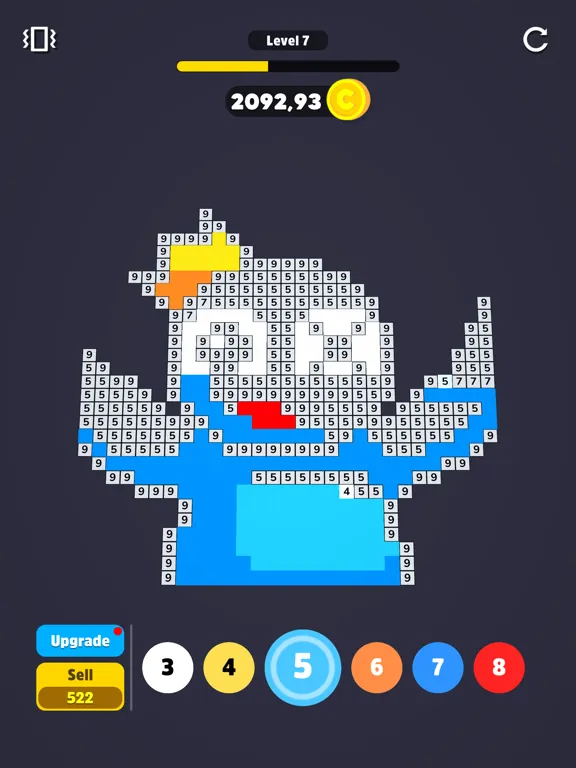 ภาพหน้าจอของ Pixel Painting 3D iPad 