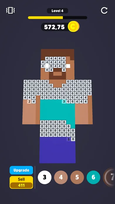 ภาพหน้าจอของ Pixel Painting 3D