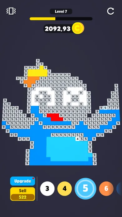 ภาพหน้าจอของ Pixel Painting 3D