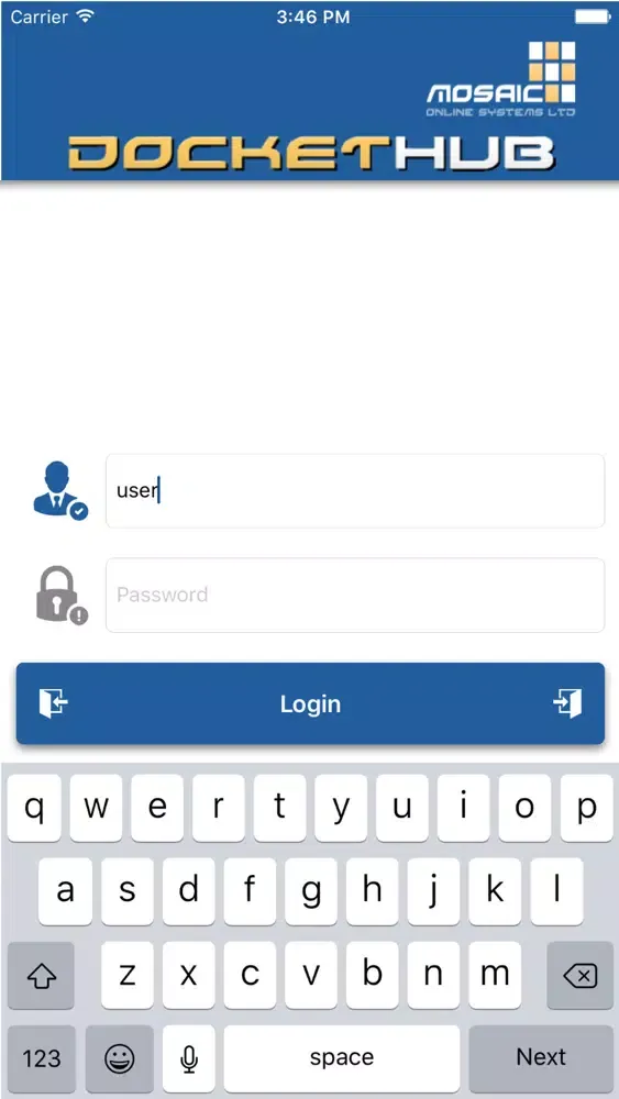 DocketHUB Scanner স্ক্রিনশট