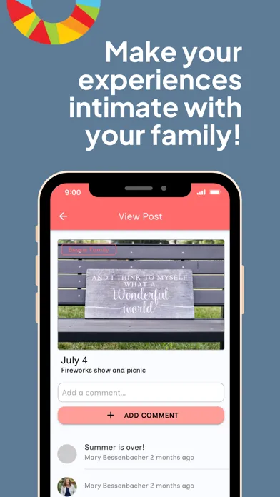 ภาพหน้าจอของ Mosaic Family - stay in touch