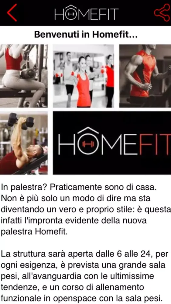 Homefit Ekran Görüntüleri