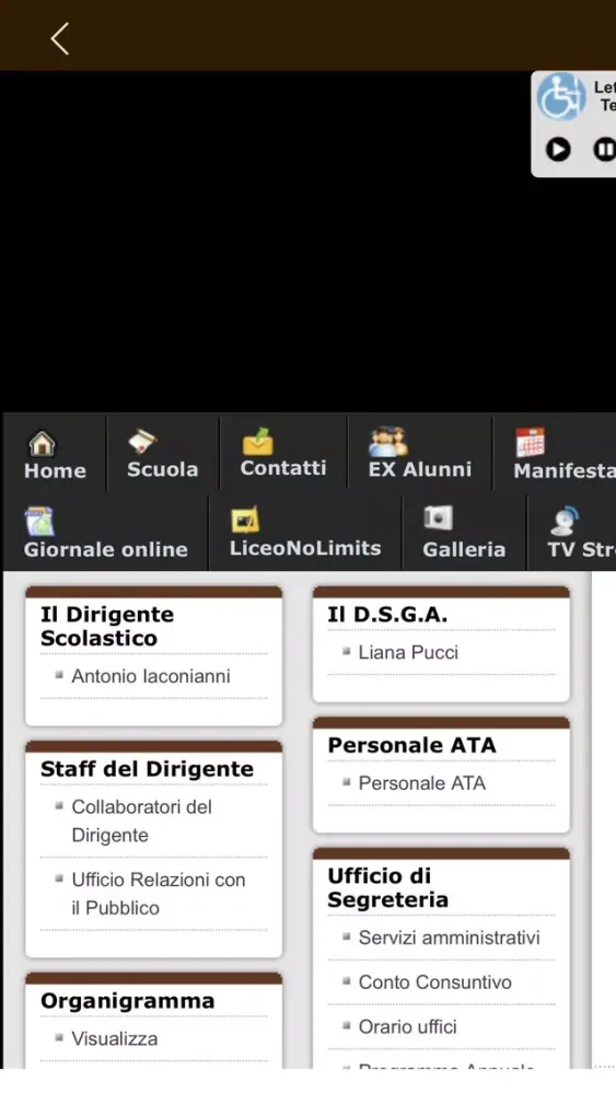 Captures d'écran de Liceo Telesio