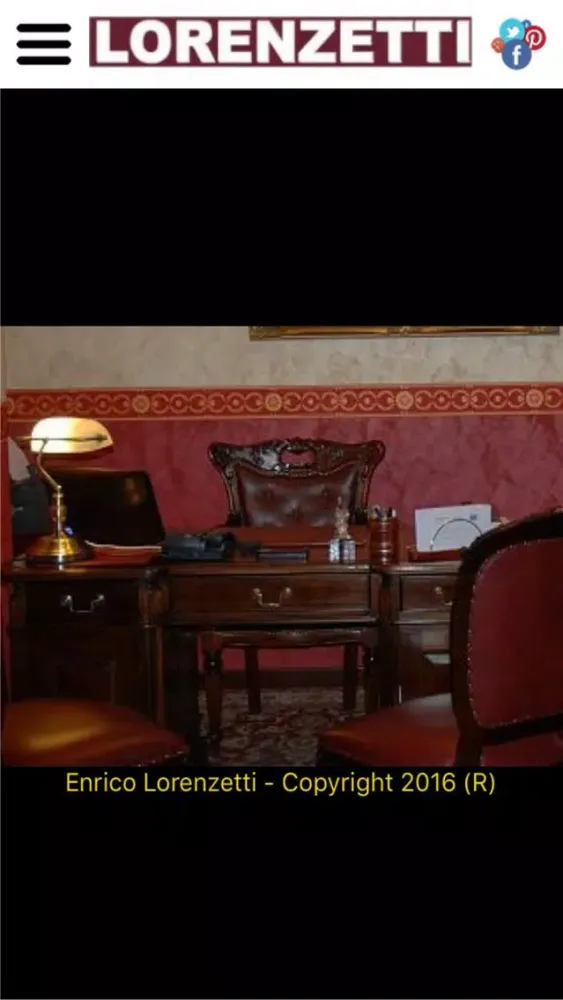 Zrzuty ekranu Lorenzetti Onoranze Funebri