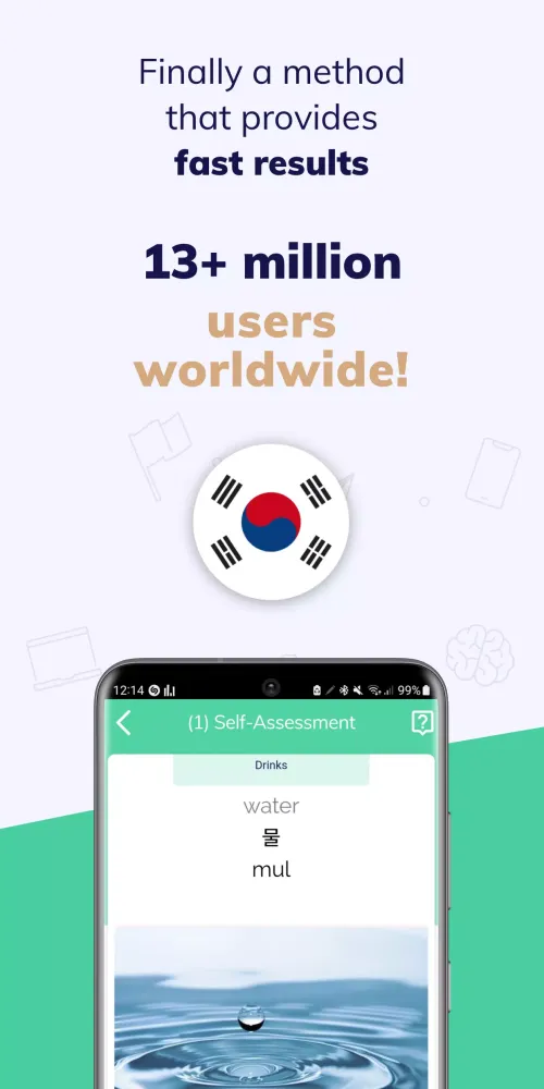 Screenshot di Learn Korean Fast: Course