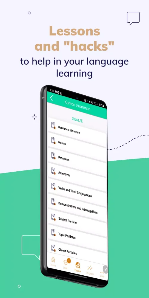 Screenshot di Learn Korean Fast: Course