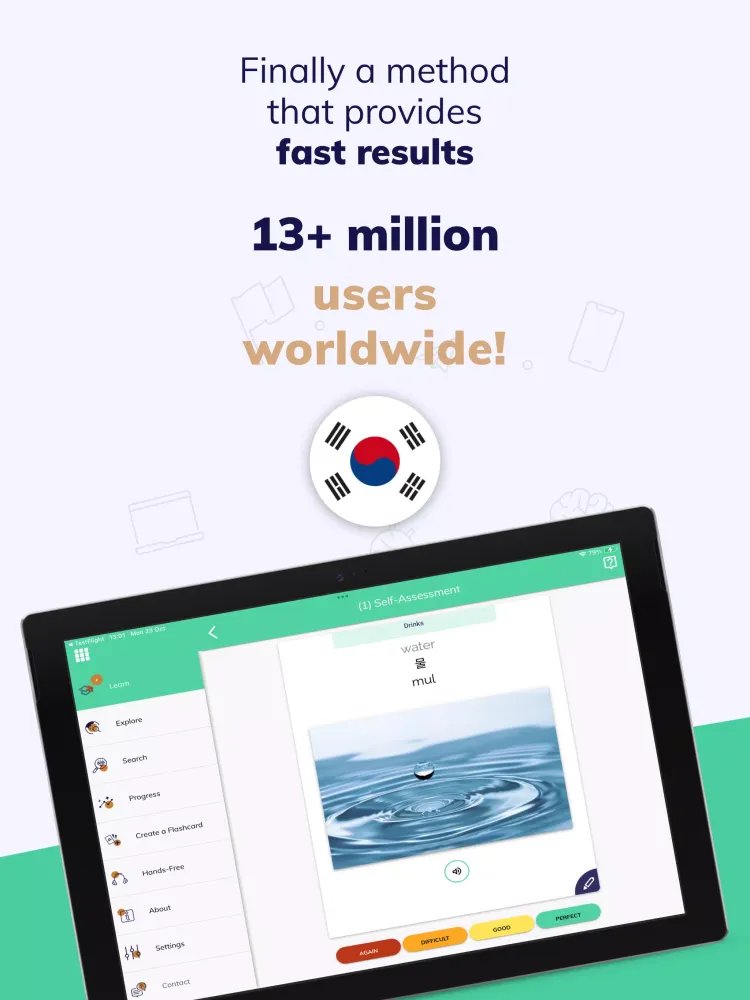 Screenshot di Learn Korean Fast: Course