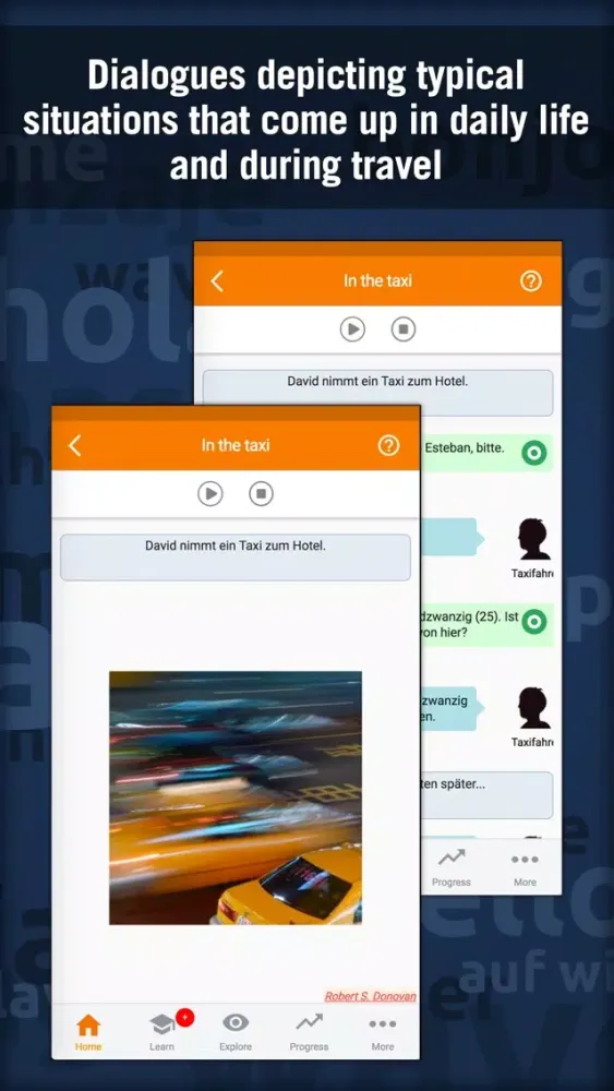 ภาพหน้าจอของ MosaLingua Learn German