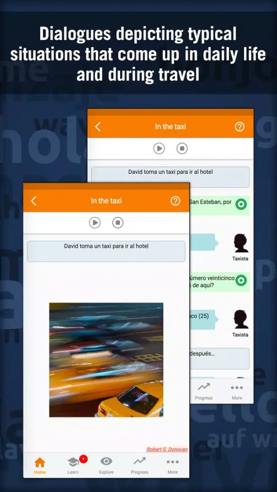 Learn Spanish - MosaLingua應用截圖