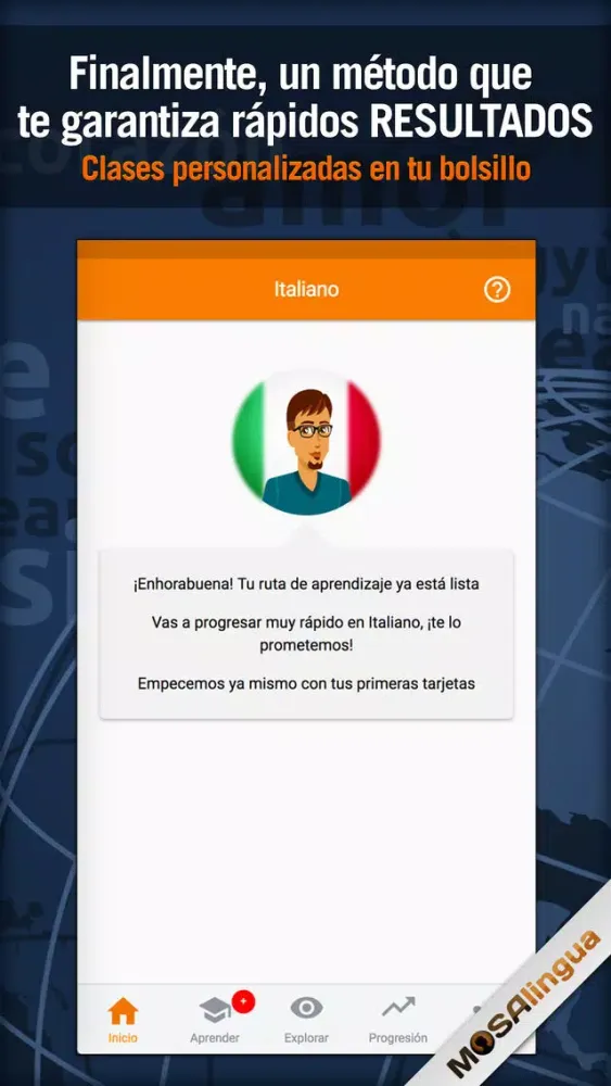 Zrzuty ekranu Aprender italiano - MosaLingua