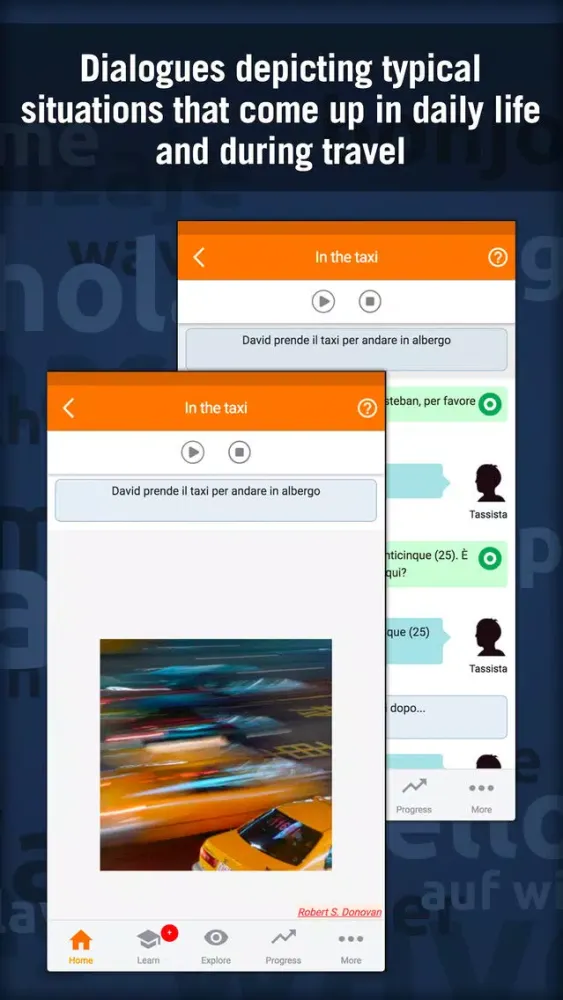 Zrzuty ekranu MosaLingua Learn Italian